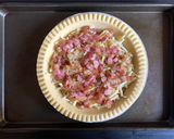 A picture of step 5 of Quiche Lorraine (Egg & Bacon Quiche).