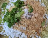 A picture of step 2 of Sabudana Vadas.