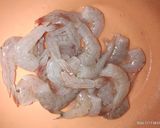 Foto langkah ke 1 dari resep Kubis Terong Udang Masak Lemak Pedas.