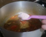 A picture of step 4 of Beef Aloo gosht.