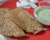 A picture of step 4 of Millet flour oats Dosa.