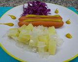 Foto del paso 4 de la receta: Salchichas de Viena con guarniciones alemanas