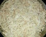 A picture of step 1 of SweetPotato Poha/ Shakar kand ka Poha or Kees.
