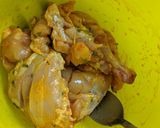 A picture of step 1 of Chicken karahi & lachha paratha my style.