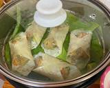 รูปขั้นตอนการทำที่ 4 ของ แผ่นเกี๊ยวห่อกุ้งหมูสับ