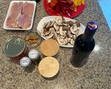 A picture of step 1 of Chicken Cacciatore Momma Jackie’s Way! 🇮🇹.