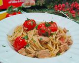 A picture of step 4 of Spaghetti with Canned Tuna.
