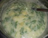 Ruccolás krumplifőzelék recept fázis 3 fotója