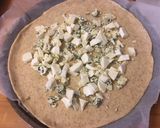 Foto del passaggio 4 della ricetta Galette ai fichi,gorgonzola, prosciutto, noci e mozzarella