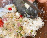 Foto langkah ke 3 dari resep Botok Tempe Ikan Asin | Diet Friendly.