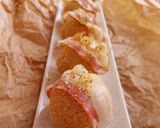 Foto del paso 12 de la receta: Trinxat rebozado con panceta ibérica a la pimienta