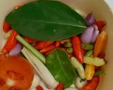 Foto langkah ke 1 dari resep Tumis cumi asin.