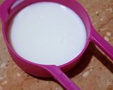 A picture of step 1 of Garlic Sauce.