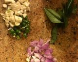 A picture of step 1 of Mixed lentil.