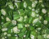 Achari Tawa bhindi recipe step 1 photo