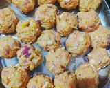 A picture of step 1 of Veg balls.