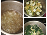 Sayur bening bayam,oyong,rebung