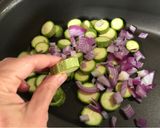A picture of step 1 of One Pot Vegetables.