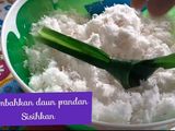 Tiwul Kerucut ala Rianti Kitchen