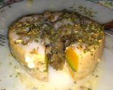 Foto del paso 6 de la receta: Torre de verduras rellena con batatas al horno y salsa blanca
