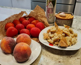Foto del paso 1 de la receta: Salmorejo de melocotón
