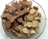 Hình bước làm 6 của món Mì bò-bò viên