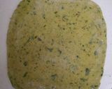 A picture of step 3 of Spinach paratha.