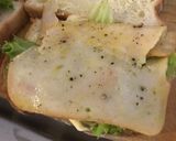 Foto del paso 2 de la receta: Sándwich de jamón de pavo con manzanas y rábanos