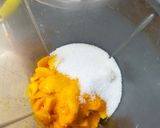 A picture of step 1 of Mango Delight.