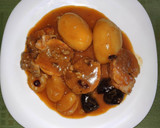 Foto del paso 7 de la receta: Redondo de pollo con orejones y ciruelas