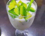 Hình bước làm 2 của món Bơ dằm sữa chua
