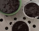 Foto langkah ke 6 dari resep Choco Lava Cake Kukus Lumer Magic Com.