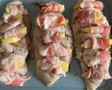Foto del paso 2 de la receta: Pechuga de pollo con tocino 🥓 y queso 🧀
