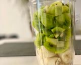 Une image de l'étape 2 de Pudding de graines de chia et kiwi.