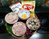 Hình bước làm 2 của món Trứng khủng long