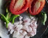 A picture of step 2 of Cabbage stir fry my style.