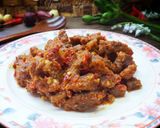 Gambar langkah 5 resipi Daging Balado.