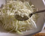 A picture of step 7 of Minced meat fried rice & easy coleslaw.