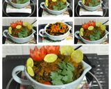 A picture of step 6 of Bhindi/Okra Masala Fry.