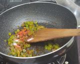 A picture of step 5 of Appam Manchurian.