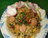 Foto langkah ke 5 dari resep Nasi Goreng Kampung untuk Sarapan.