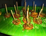 A picture of step 4 of Raw Banana Tawafry.