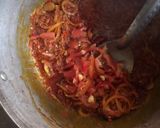 A picture of step 4 of Jollof beans & corn.