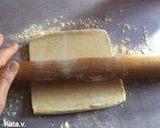 Pudingos tekercs, ananászkarikákkal #ünnepséfje recept fázis 4 fotója