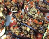 Keto Friendly Stuffed Eggplant recipe step 2 photo