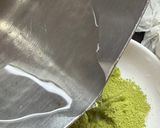 Foto langkah ke 3 dari resep Es Matcha Latte Cincau.