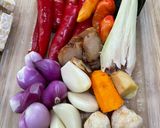 Foto langkah ke 1 dari resep Sayur Labu Siam Santan.