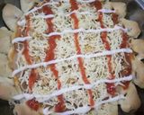 Foto langkah ke 8 dari resep Pitzza sosis homemade.