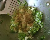 A picture of step 6 of Green veggies stuffed chatai paratha.