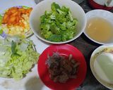 Foto langkah ke 1 dari resep Capcay Udang Sederhana.